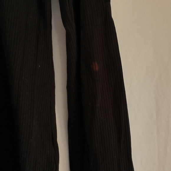 Michael Kors Basic Black Blouse Cut Out Sleeve Top Large - Picture 3 of 4